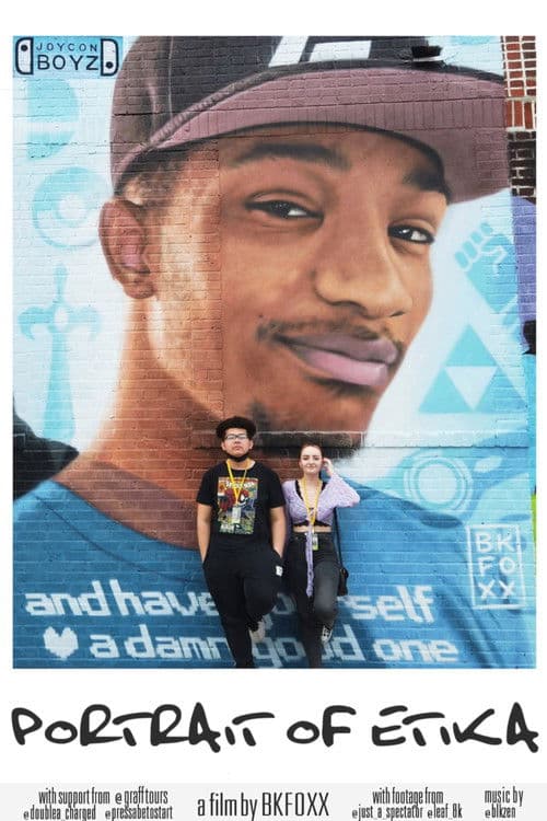 Portrait of Etika poster