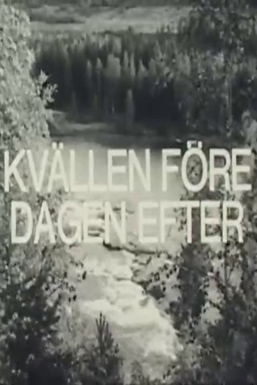 The Evening Before the Next Day poster