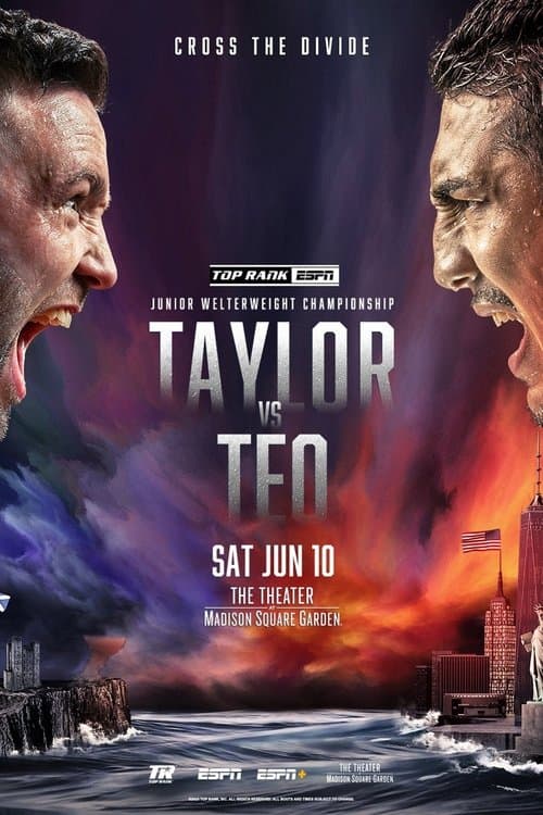 Josh Taylor vs. Teofimo Lopez poster