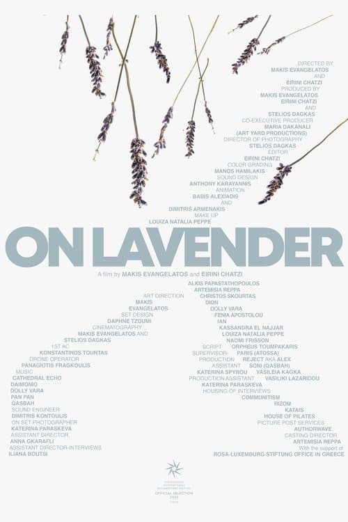 On Lavender poster
