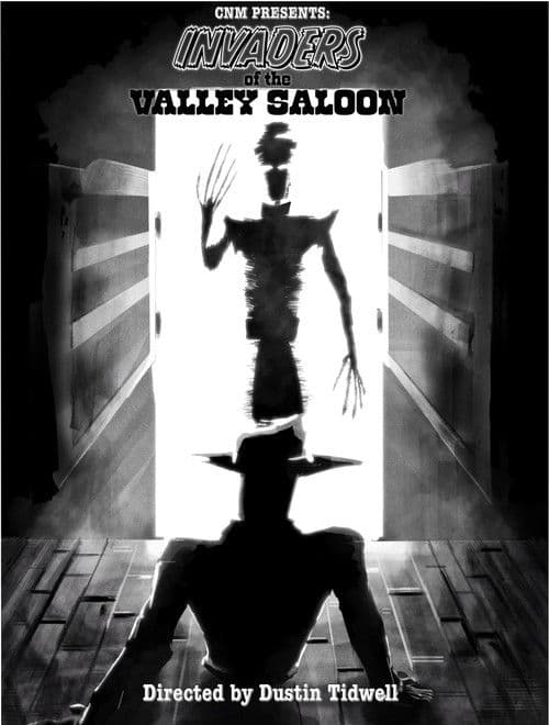 Invaders of the Valley Saloon poster