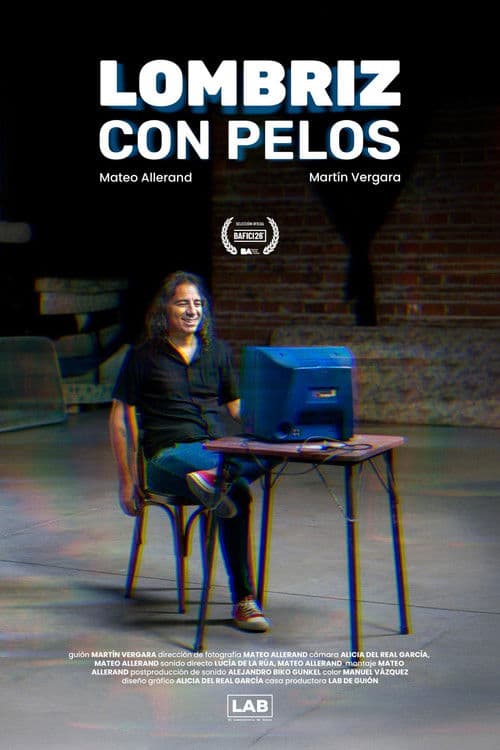 Worm with hairs poster