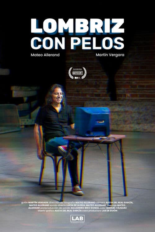 Worm with hairs poster