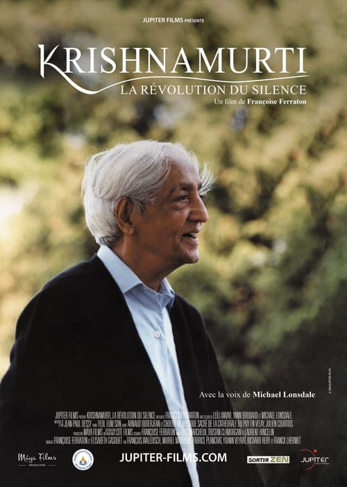 Krishnamurti, la révolution du silence poster