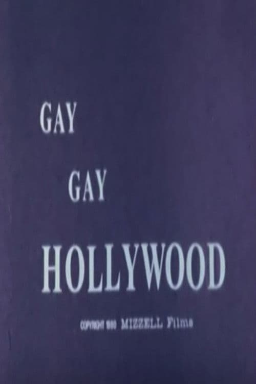 Gay, Gay Hollywood poster