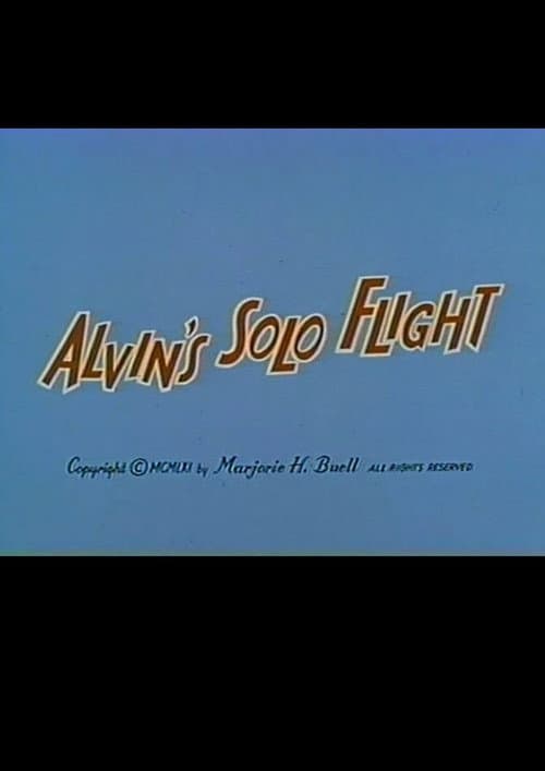 Alvin's Solo Flight poster