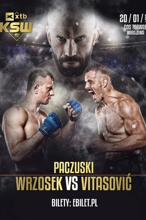 KSW 90: Wrzosek vs. Vitasović poster