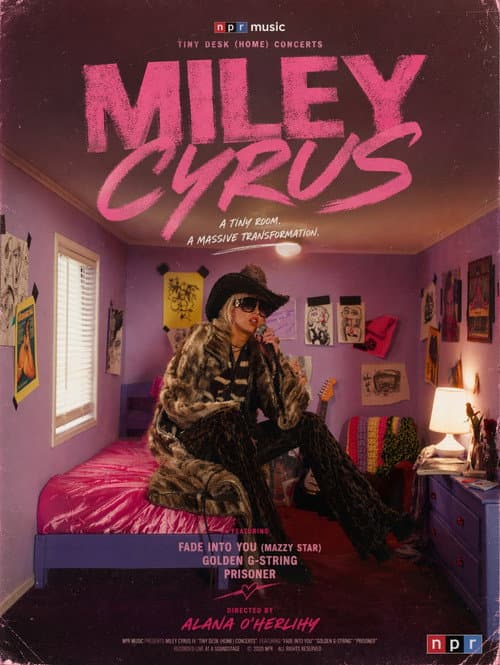 Miley Cyrus: Tiny Desk (Home) Concert poster