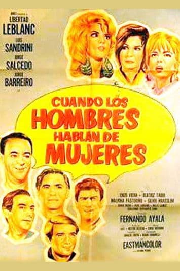 Cuando los hombres hablan de mujeres poster