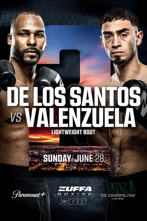 Edwin De Los Santos vs Jose Valenzuela II poster