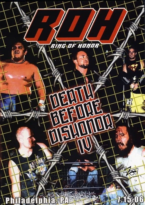ROH: Death Before Dishonor IV poster