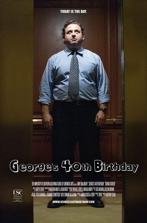 George's 40th Birthday poster