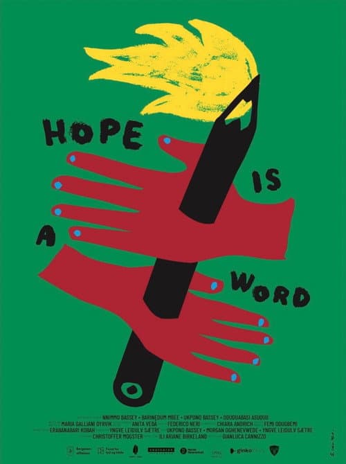 Hope is a Word poster