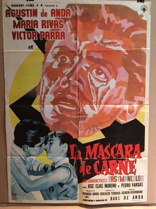 La máscara de carne poster