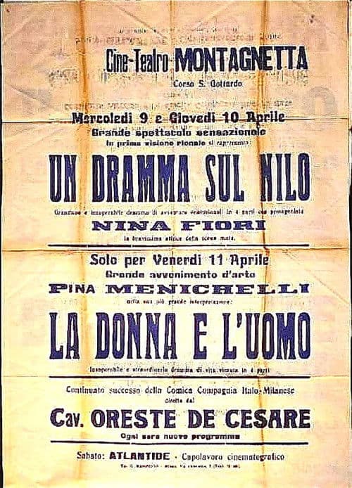 La donna e l'uomo poster