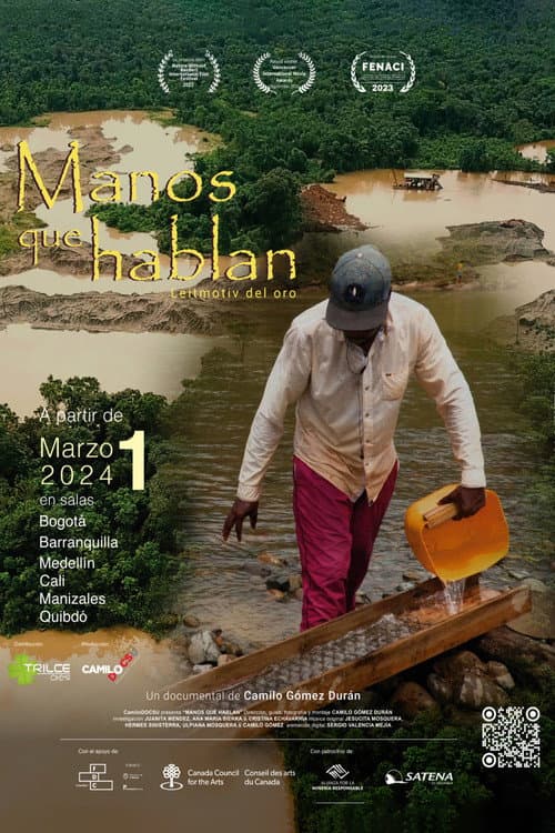Manos que hablan poster