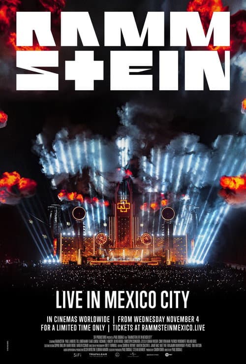 Rammstein - Live in Mexico City poster