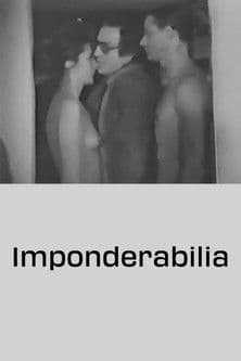 Imponderabilia poster