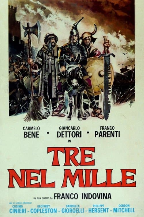 Tre nel mille poster