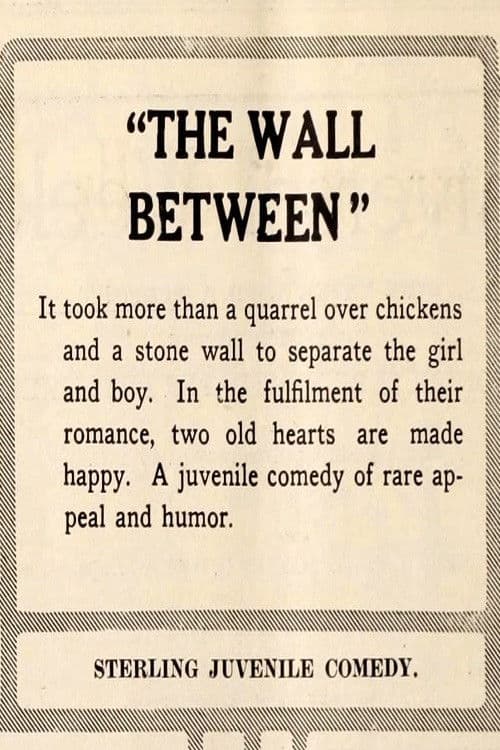 The Wall Between poster