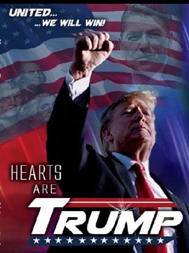 Hearts Are Trump poster