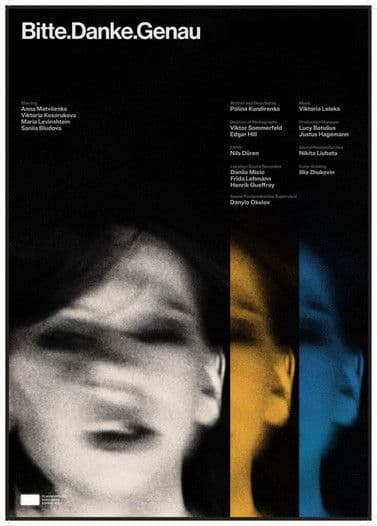 Bitte.Danke.Genau poster