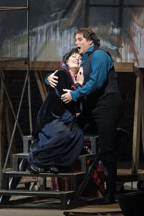 The Metropolitan Opera: Tosca poster