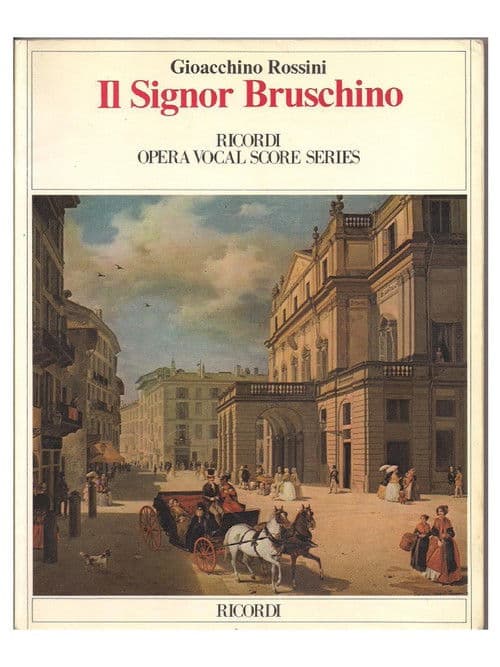 Il signor Bruschino poster