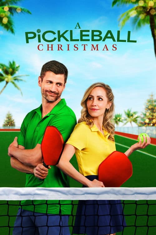 Merry Pickleball Match poster