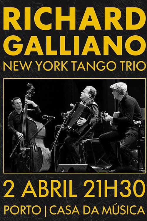 Richard Galliano New York Tango Trio Jazz sous les Pommiers 2025 poster