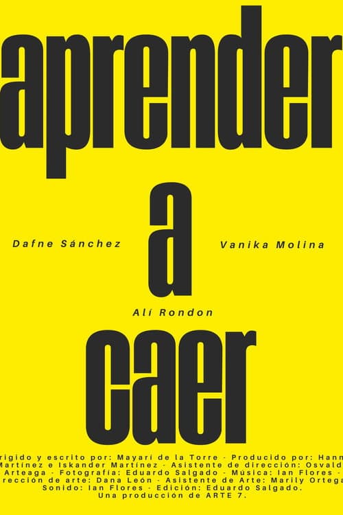 Aprender a Caer poster