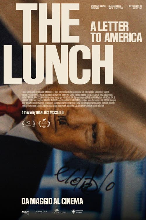 The Lunch: A Letter to America poster