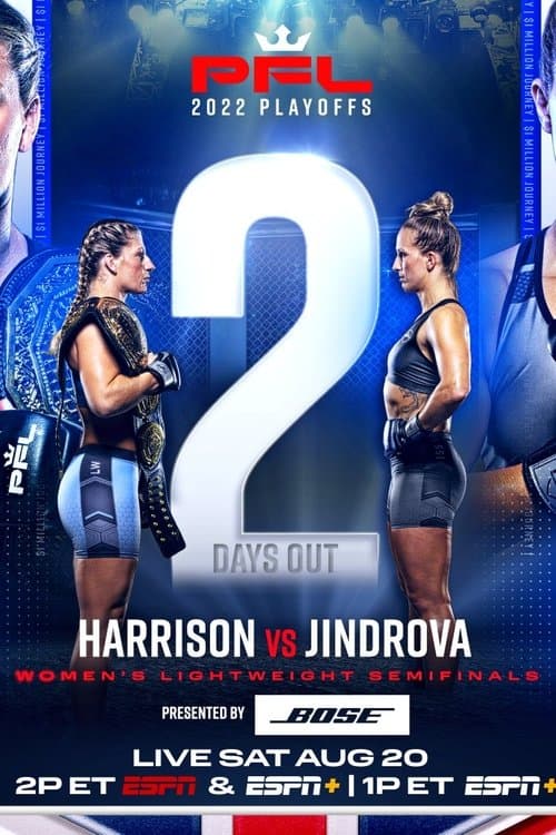 PFL 2022 #9: Playoffs - Harrison vs Jindrová poster