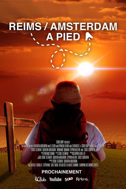 400km à pied jusqu'à Amsterdam (le plus gros défi de ma vie) poster