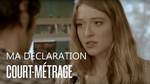 Ma déclaration poster