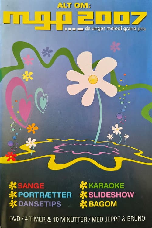 Mgp 2007 - de unges melodi grand prix poster