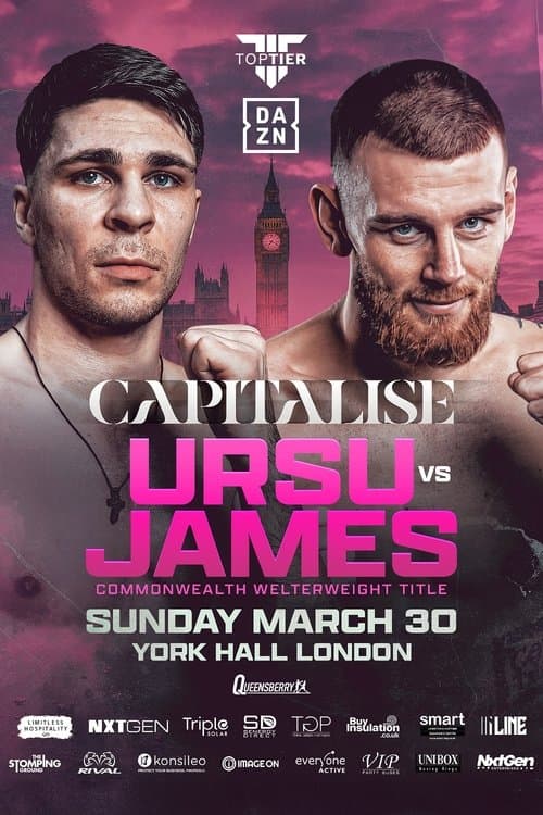 Constantin Ursu vs. Eithan James poster