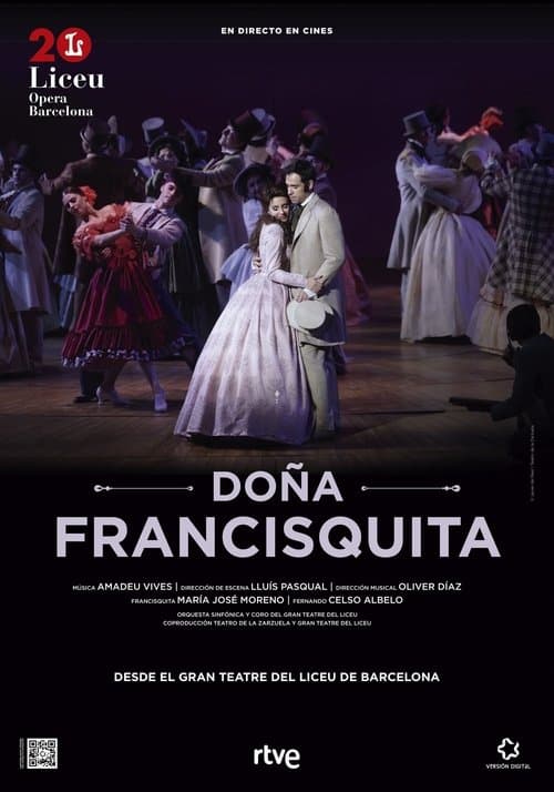 Doña Francisquita Gran Teatre del Liceu poster