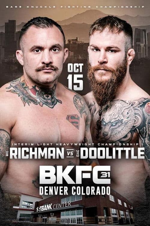 BKFC 31: Richman vs Doolittle poster