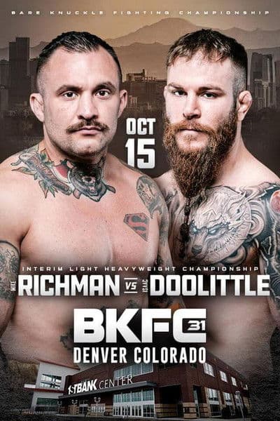 BKFC 31: Richman vs Doolittle poster