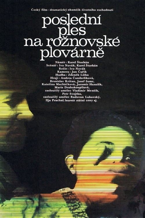 Poslední ples na rožnovské plovárně poster