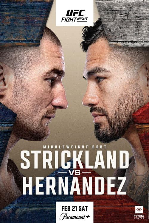 UFC Fight Night 267: Strickland vs. Hernandez poster