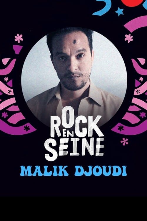 Malik Djoudi - Rock en Seine 2022 poster