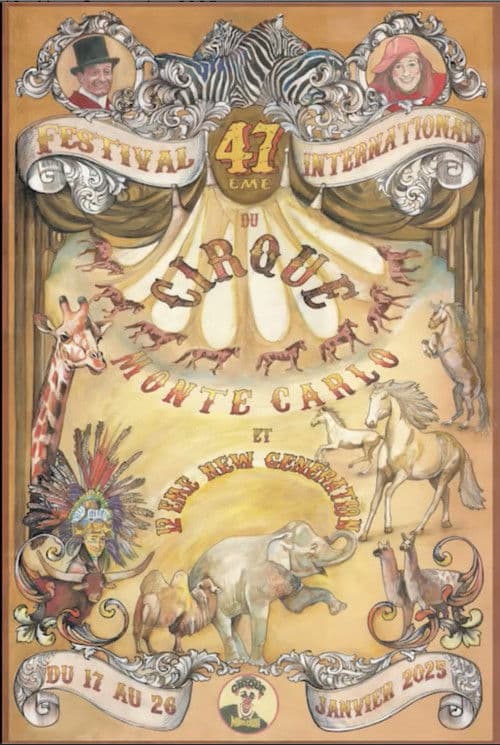 47e Festival international du cirque de Monte-Carlo poster