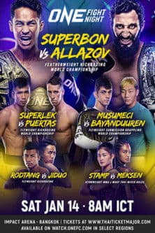ONE Fight Night 6: Superbon vs. Allazov poster