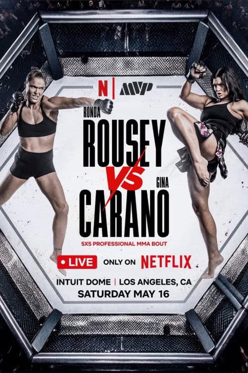 Ronda Rousey vs. Gina Carano poster