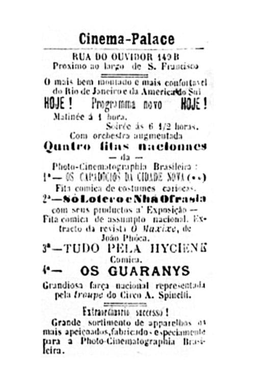 Os Guaranis poster