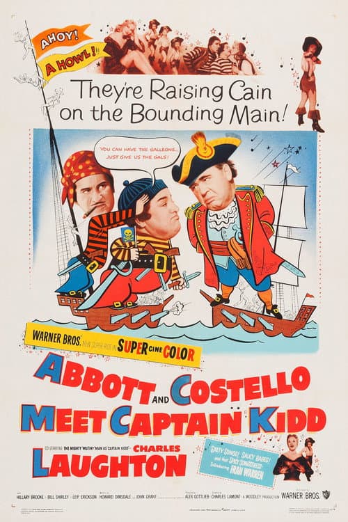 Abbott and Costello Meet Captain Kidd poster