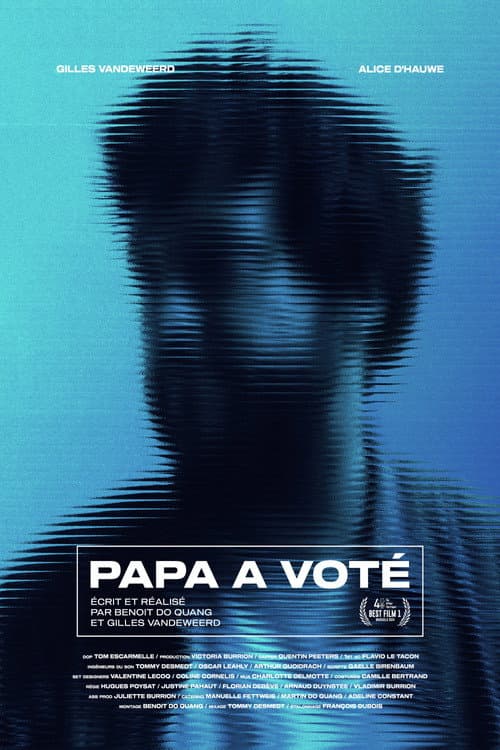 Papa a voté poster