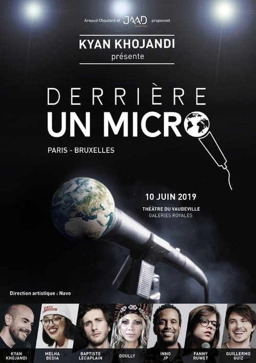 Derrière un micro - Paris-Bruxelles poster